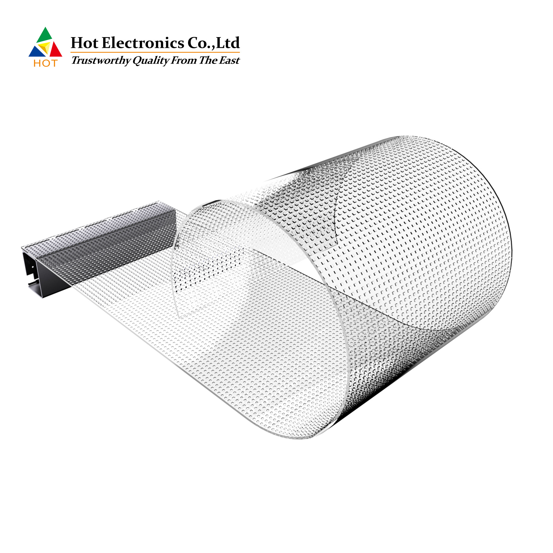 Transparent LED Film Display