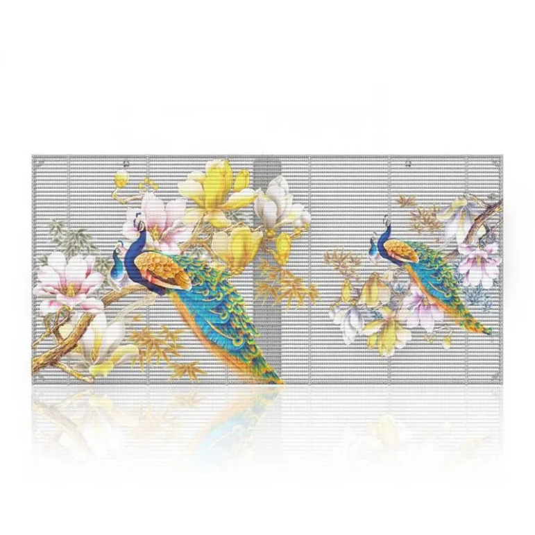 Indoor Transparent LED Display P10.4 Pixel Pitch With 3840 HZ Reresh Frequency